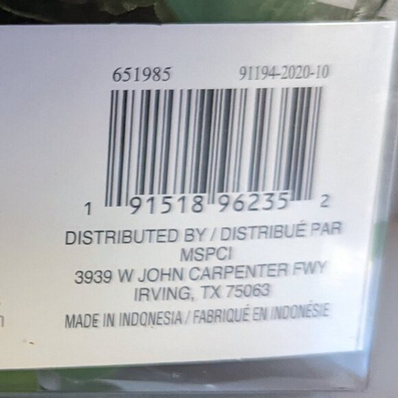 NWT Tropical Monstera Leaves 18 String Lights Timer Summer Home Decor Ashland - Picture 6 of 6